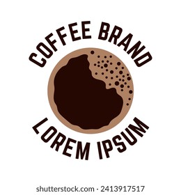 Coffee logo, suitable for coffee shop logo or product brand identity.