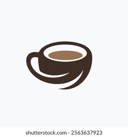 coffee logo with sweet cup