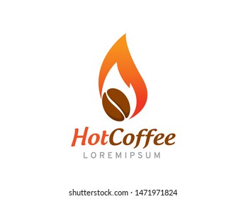 Coffee logo symbol or icon template