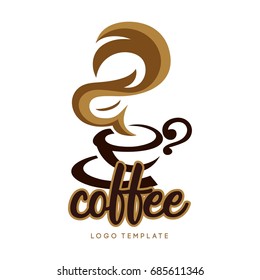 Coffee logo template