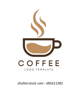 Coffee logo template