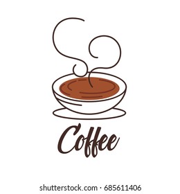 Coffee logo template