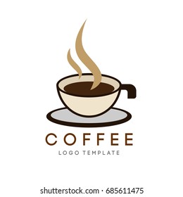 Coffee logo template