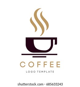 Coffee logo template