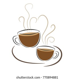 Coffee logo template