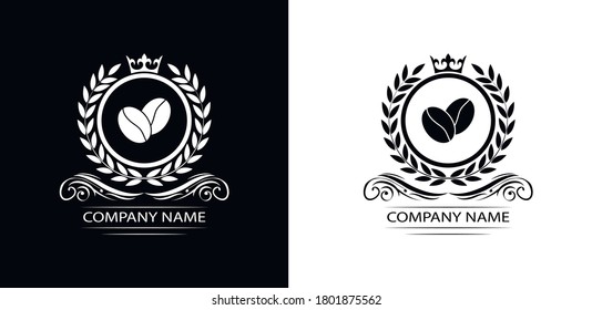 Royal Coffee Logo Images Stock Photos Vectors Shutterstock