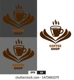 Coffee logo template for company or personal