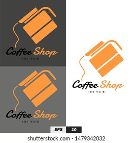 Coffee logo template for company or personal