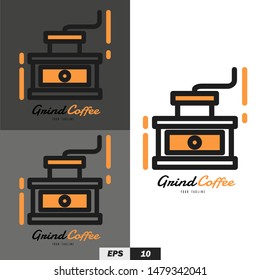 Coffee logo template for company or personal