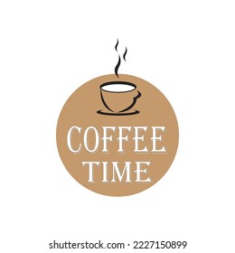 Coffee logo template design Free Vector