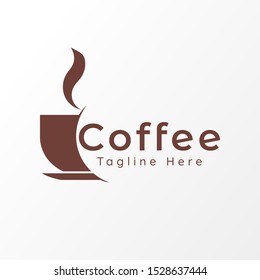 coffee logo template design, suitable for your coffee shop.