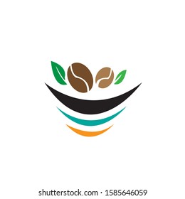 Coffee logo template design - Vector
