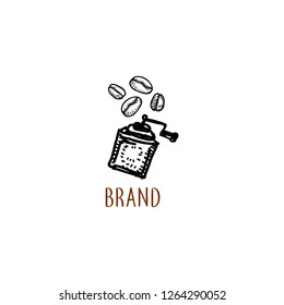 coffee logo template. Different logo, badge, emblem collection on white background. Vector coffee shop labels. Minimalistic vector.