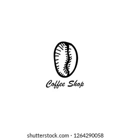 coffee logo template. Different logo, badge, emblem collection on white background. Vector coffee shop labels. Minimalistic vector.