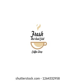 coffee logo template. Different logo, badge, emblem collection on white background. Vector coffee shop labels. Minimalistic vector.