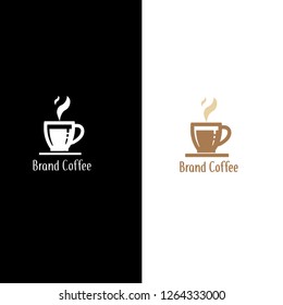coffee logo template. Different logo, badge, emblem collection on white background. Vector coffee shop labels. Minimalistic vector.