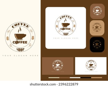 Coffee Logo template Set design 
