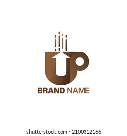 UP COFFEE  LOGO TEMPLATE VECTOR