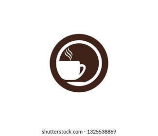 Coffee  Logo Template vector icon design
