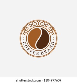 coffee logo template vector illustration