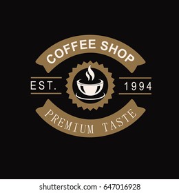 COFFEE LOGO TEMPLATE  VECTOR, ILLUSTRATOR