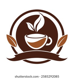 Coffee logo vector art illustration