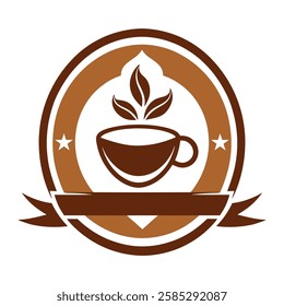 Coffee logo vector art illustration
