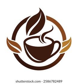 Coffee logo vector art illustration
