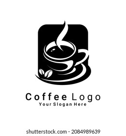 coffee logo vector, cafe and restaurant logo, brand, label