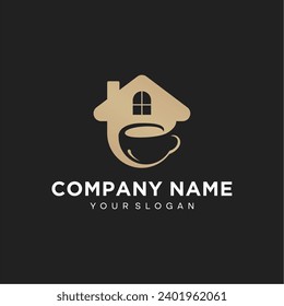 coffee logo vector, cafe and restaurant logo, brand, label
