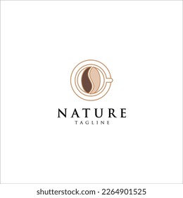 Coffee logo vector design template