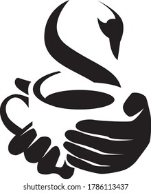 Coffee-Logo, Vektorgrafik, Logo-Gramm, EPS10