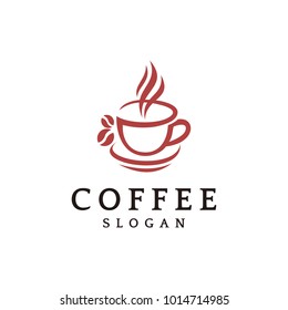 coffee logo vector graphic abstract style modern