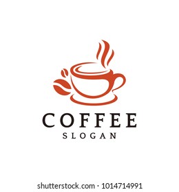 coffee logo vector graphic abstract style modern