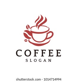 coffee logo vector graphic abstract style modern