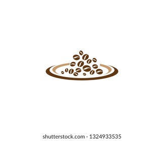 Coffee logo vector icon