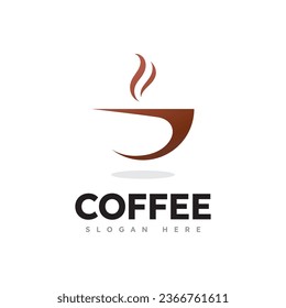 coffee logo vector icon design