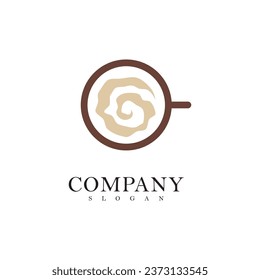 coffee logo vector icon design