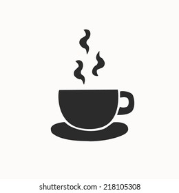 Coffee logo, vector illustration