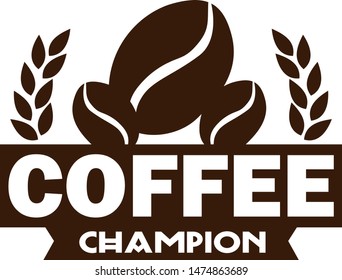 Coffee logo - vector illustration, emblem set design on white background