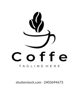 coffee logo vector illustrator design