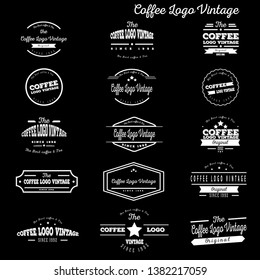 coffee logo vintage new idea