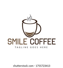 Coffee Logo Vintage. Coffee Logo Vector Icon Symbol Template