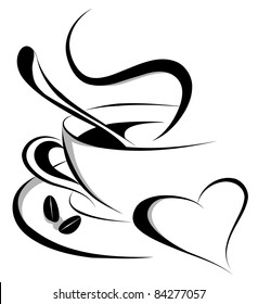coffee love (also available jpeg version of this image)