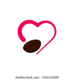 coffee love vector design template illustration 