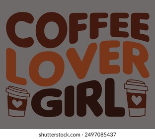 Amante Del Café Svg, Café Retro, América Café Svg, Camiseta Retro, Dice Svg, Christian Svg, Svg Divertido, Archivo Cortado, Silueta