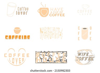 coffee lover SVG bundle set