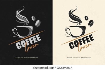 coffee lover t shirt design template