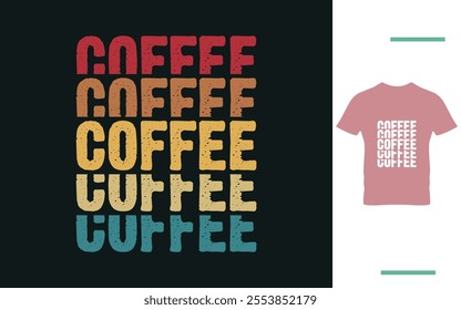 Coffee lover t shirt design