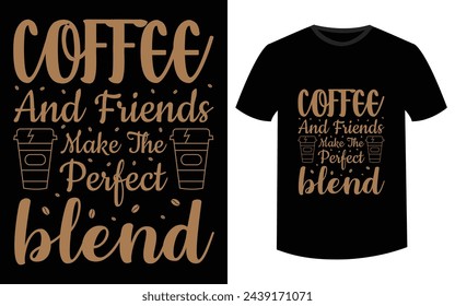 Coffee lover t-shirt design. Happiness is a cup of coffee T-shirt design apparel typography latest trendy design.